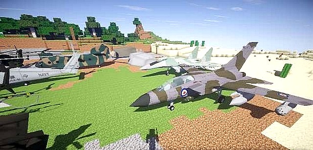 MC Helicopter mod for Minecraft 1.7.10 / Planes and helicopters