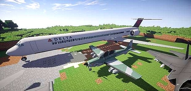 MC Helicopter mod for Minecraft 1.7.10 / Planes and helicopters