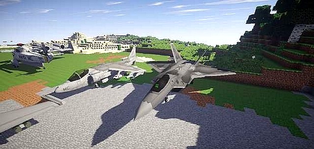 MC Helicopter mod for Minecraft 1.7.10 / Planes and helicopters