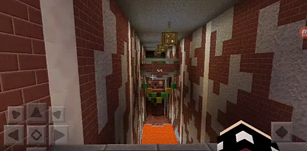 Map with the passage of Elite Carnival for Minecraft PE 1.1.0 on Android