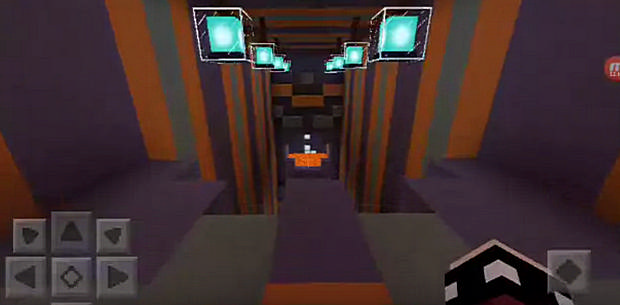 Map with the passage of Elite Carnival for Minecraft PE 1.1.0 on Android