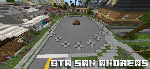 Download GTA: San Andreas map for Minecraft PE for Android