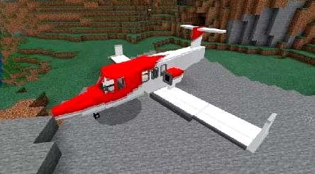  Mod for MCPE on Android - Helicopters, aircraft