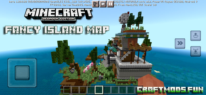 Free Download Island Map Minecraft PE for Android, iOS