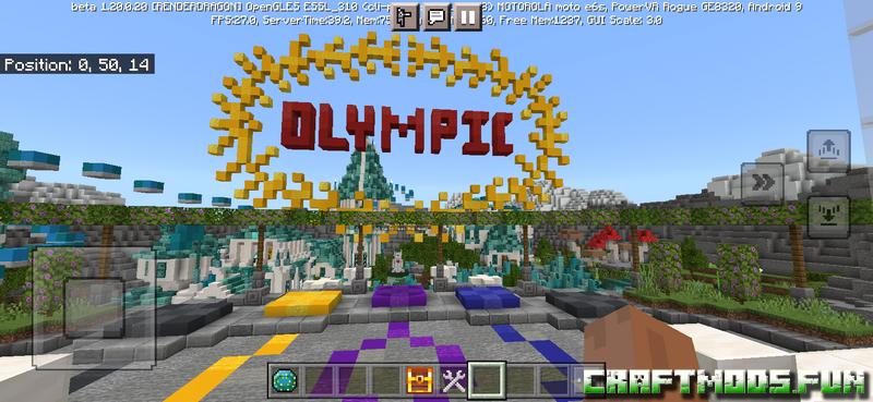 Download Olympic Games Map Minecraft PE for Android, iOS