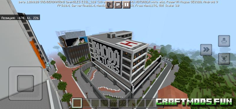 Project Siyudad Map Minecraft PE 1.20, 1.19.83 for Android, iOS