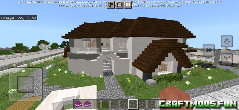Free Download Map - Redstone House Minecraft PE for Android