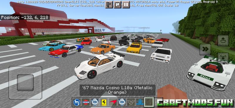 Free Download Vehicles Modpack Minecraft PE 1.20 for iOS