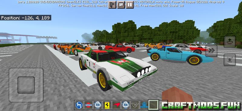 Free Download Vehicles Modpack Minecraft PE 1.20 for Windows 10