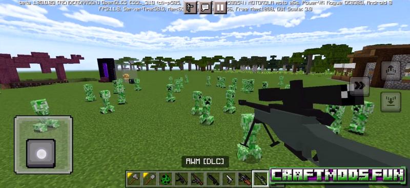 Absolute Guns 2 3D Mod MCPE for Android, iOS, Windows 10