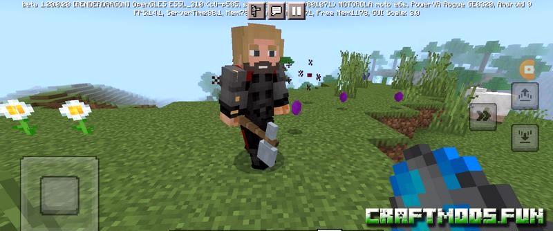 Mod Avengers Minecraft PE 1.20 for Mobile