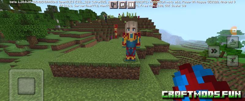 Download free Mod Avengers for Minecraft PE 1.20, 1.19
