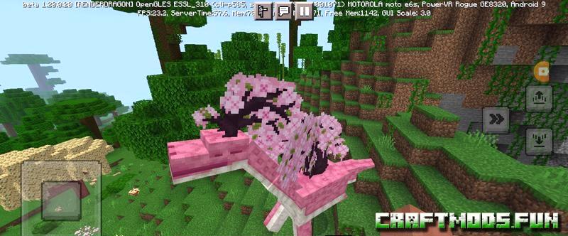 Cherry Biome Mod Minecraft 1.20, 1.19, 1.18 for Android [iOS]