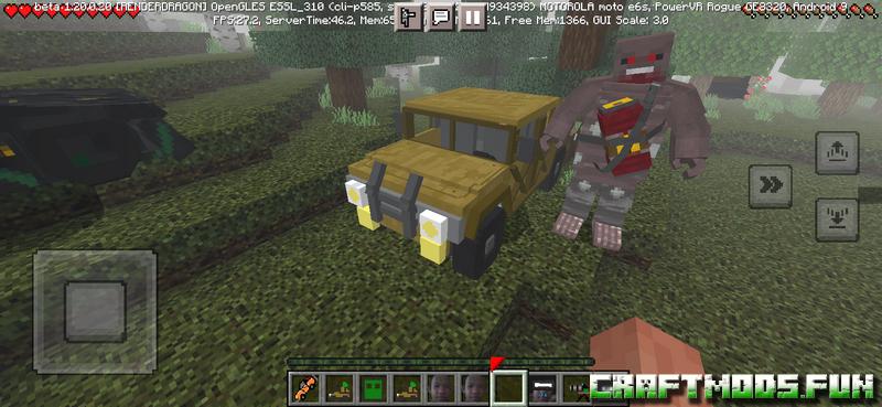 Free Download DayZ Gun Mod MCPE 1.20 for iOS, Android