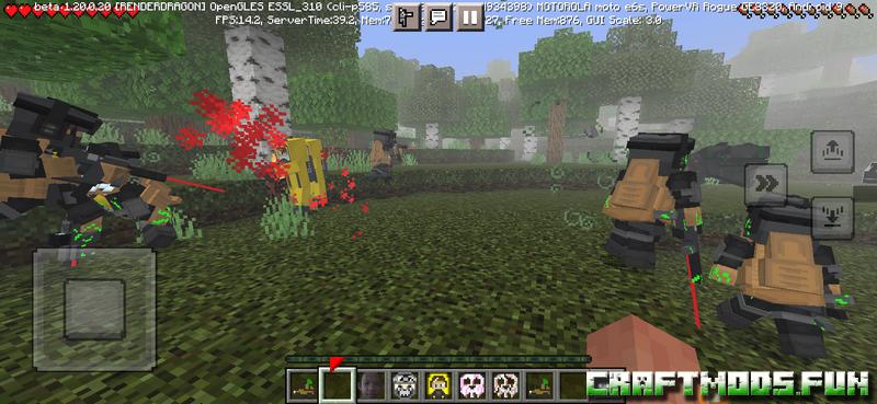Free Download DayZ Gun Mod MCPE 1.20 for iOS, Android
