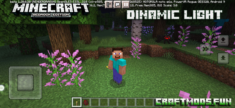 Free Download Addon Dynamic Light MCPE 1.20 for iOS