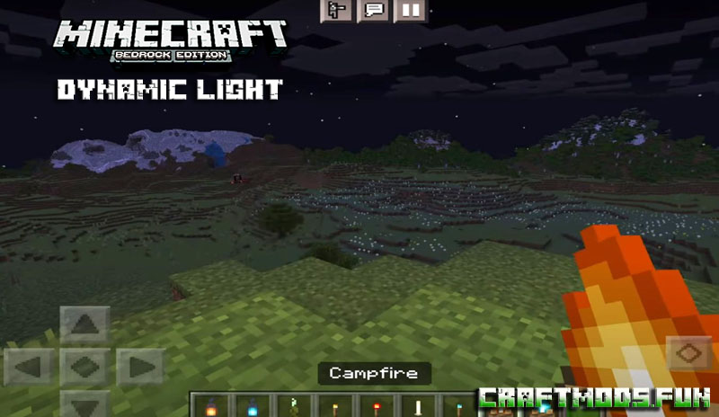 Free Download Mod Dynamic Light - Minecraft PE 1.20 for Android, iOS
