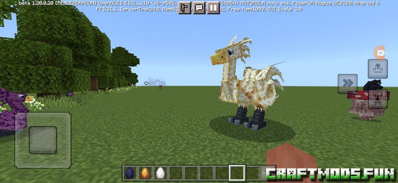 Free Download Mod Fantastic Creatures MCPE 1.20 for Mobile 