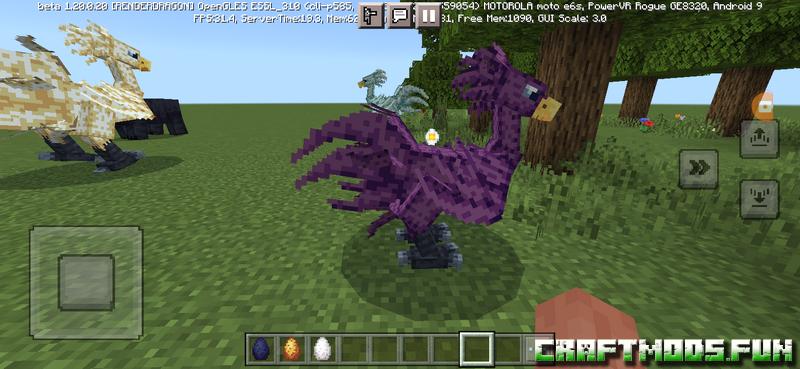 Free Download Mod Fantastic Creatures MCPE 1.20 for Mobile 
