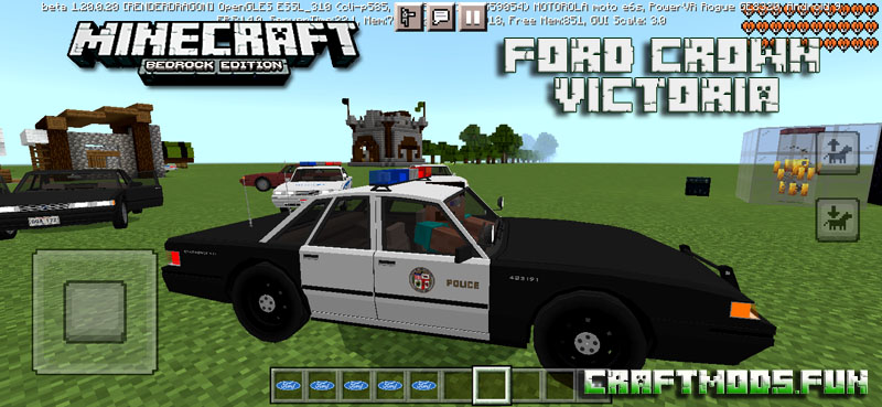 Free Download Adddon Ford Crown Minecraft PE for iOS
