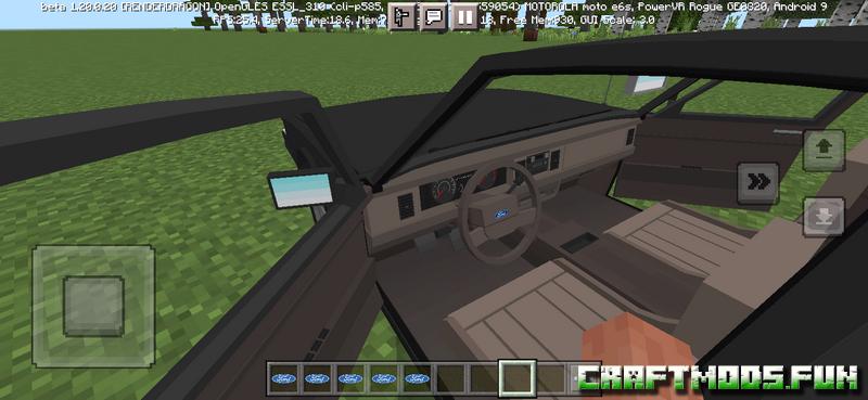Free Download Adddon Ford Crown Minecraft PE for iOS
