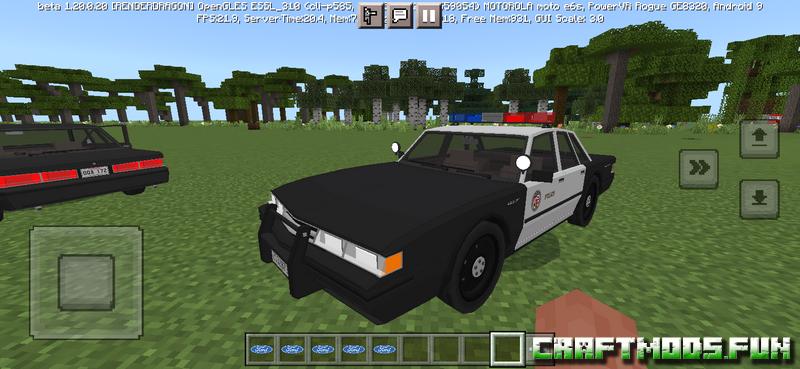 Free Download Adddon Ford Crown Minecraft PE for iPhone