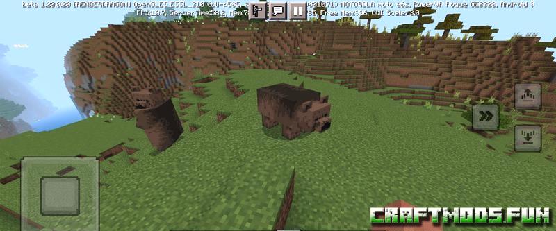 Grizli and Bears Mod Minecraft PE 1.20 for iOS, Android