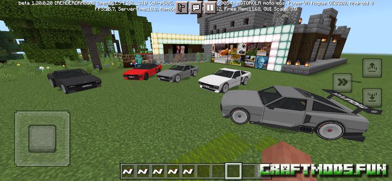 Download Free Mod Hyundai Vision Minecraft PE 1.20 for iOS