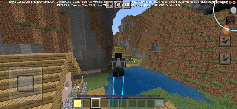 Jetpack Mod Minecraft PE 1.20 for Android[iOS]