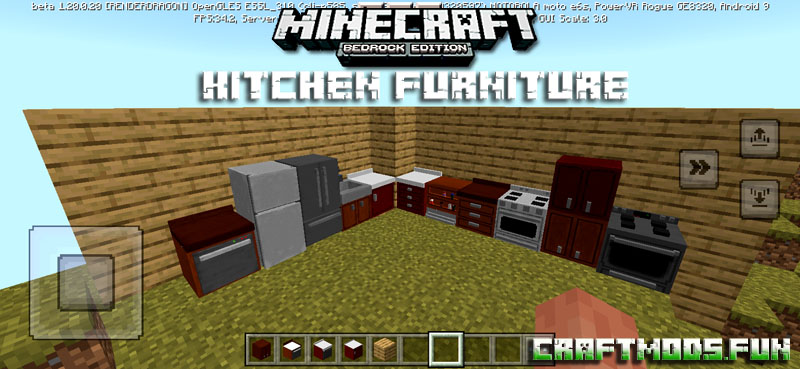 Free Download Furniture Mod Minecraft PE 1.20 for Android
