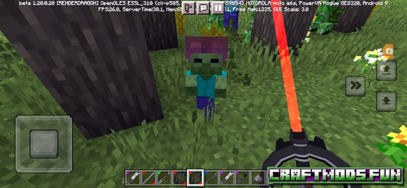Free Download Lights Sabers Mod MCPE for Android, iOS, Windows 10