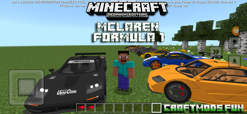McLaren Formula 1 Mod 1.20, 1.19 for Android / iOS