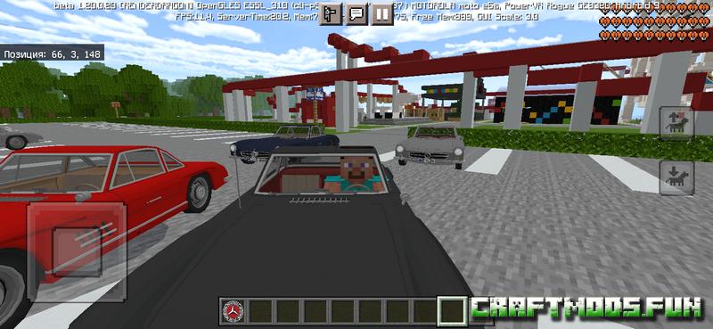 Free download Mod Mercedes Benz Minecraft 1.20 for Android, iOS