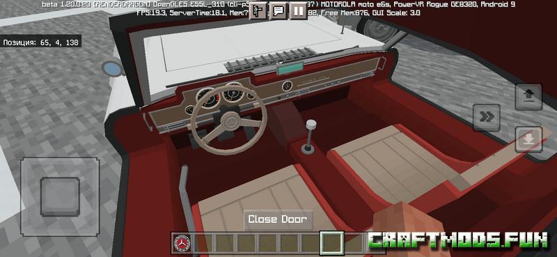 Free download Mod Mercedes Benz Minecraft 1.20 for Android, iOS