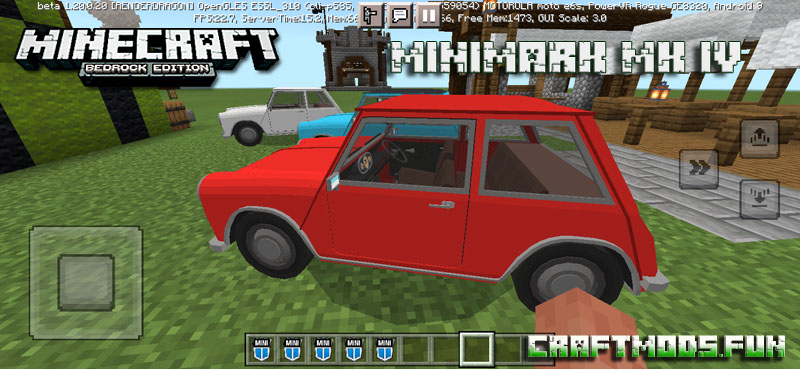 Free Download Vehicles Minimark IV Mod Minecraft PE for Android