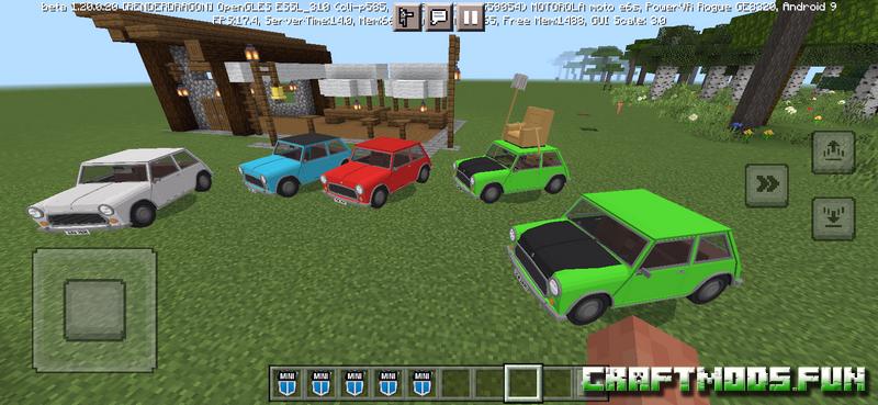 Free Download Vehicles Minimark IV Mod Minecraft PE for Android