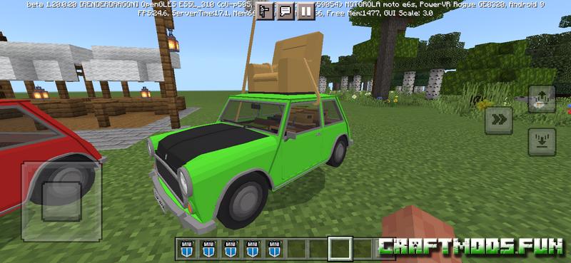 Free Download Vehicles Minimark IV Mod Minecraft PE for Android