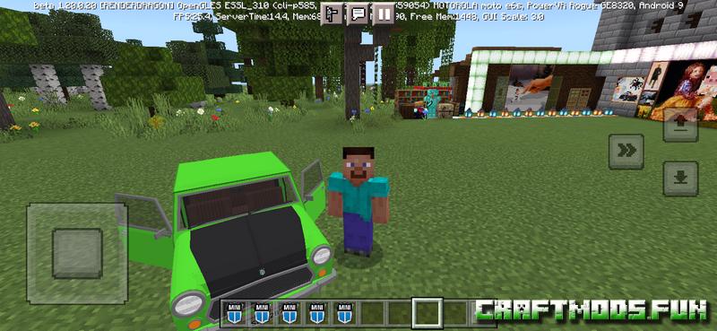 Free Download Vehicles Minimark IV Mod Minecraft PE for Android