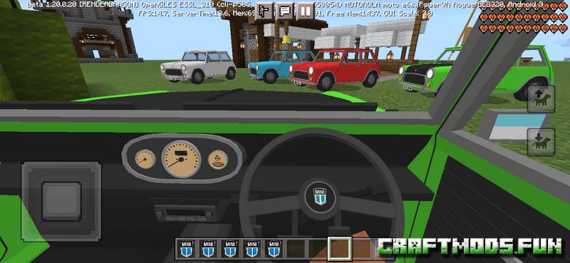 Free Download Vehicles Minimark IV Mod Minecraft PE for Android