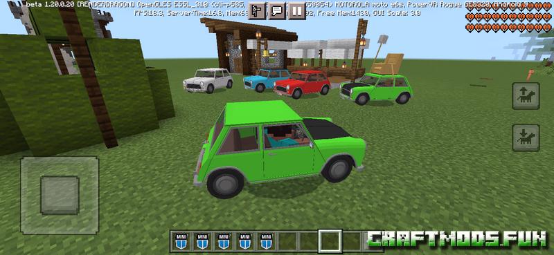 Free Download Vehicles Minimark IV Mod Minecraft PE for Android