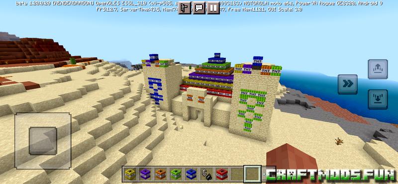 Free Download Addon - More TNT Addon MCPE 1.20 for Android, Win 10, iOS