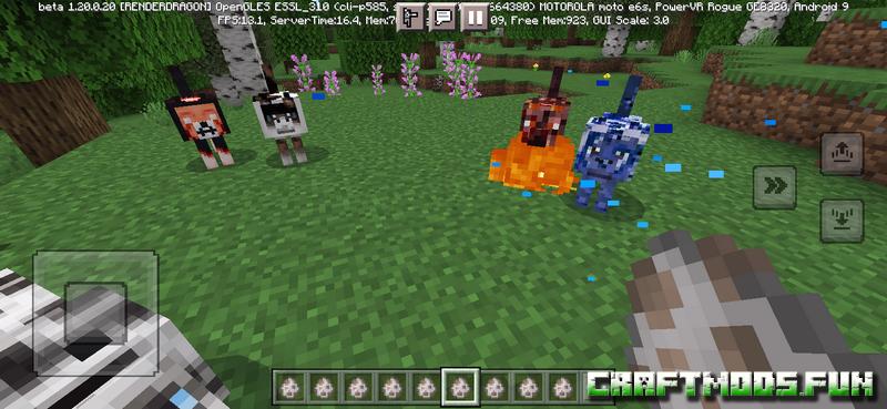 Free Download More Wolves Mod Minecraft PE 1.20 for Android, iOS