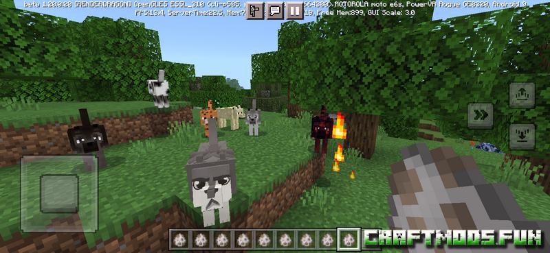 Free Download More Wolves Mod Minecraft PE 1.20 for Android, iOS