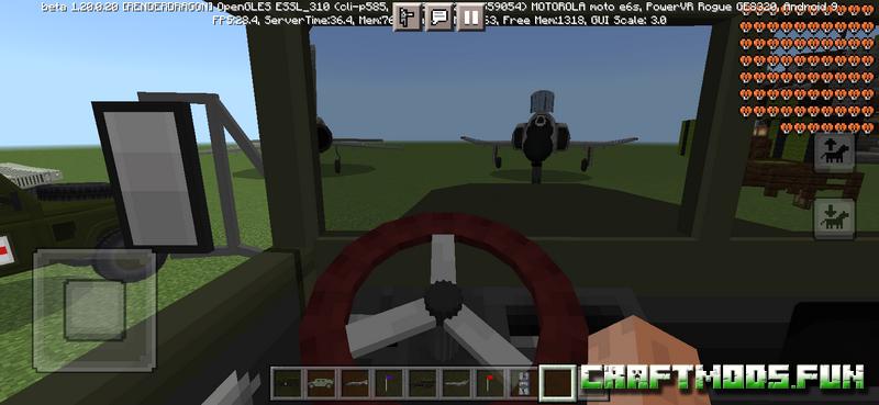 Download War Vehicles Morningstar Mod Minecraft PE for Android, iOS