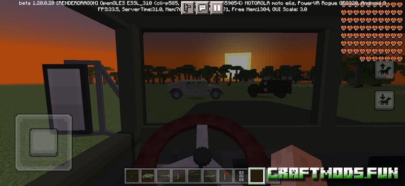 Download War Vehicles Morningstar Mod Minecraft PE for Android, iOS