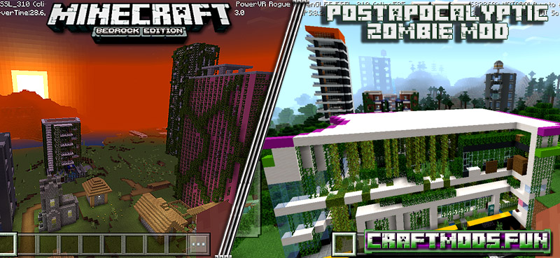 Download Apocalyptic Zombie Mod Mine Craft PE for Mobile and PC