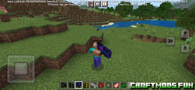 Free Download Gun Sci-Fi Mod Minecraft PE 1.20 for Win 10