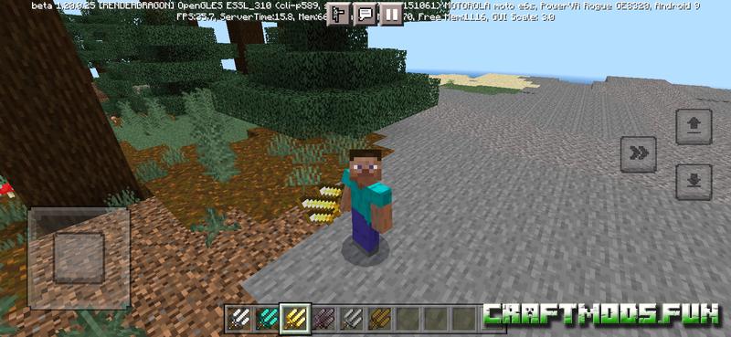 Free Download Triple Swords Mod Minecraft PE 1.20 for iOS, Android