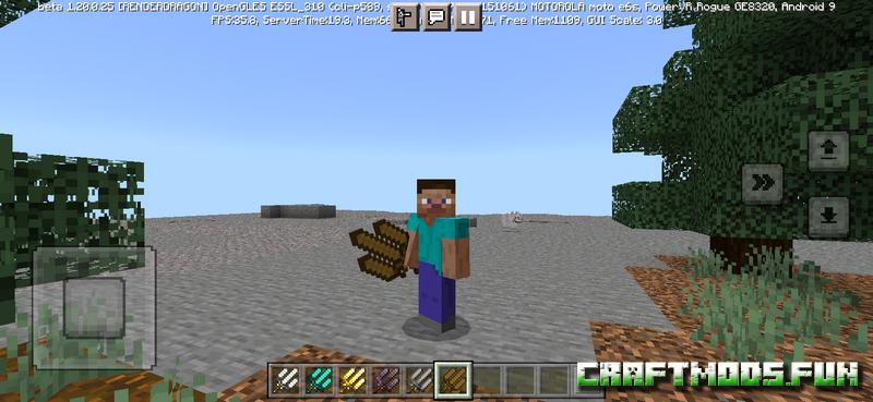 Free Download Triple Swords Mod Minecraft PE 1.20 for iOS, Android