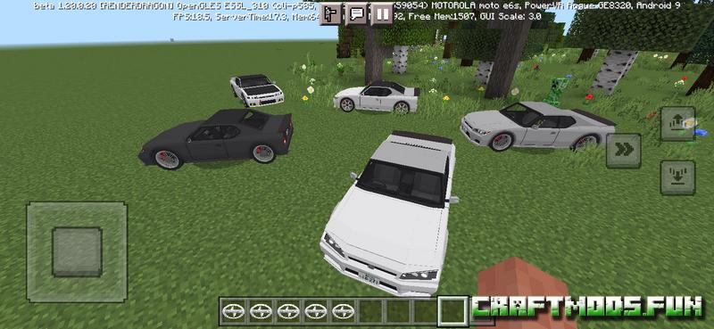 Download Mod Vehicles Scion tC Minecraft PE 1.20 for Android